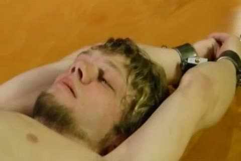 Twink receives bondage