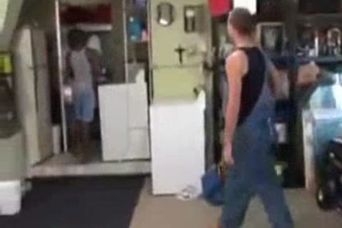 banged In Laundry Room