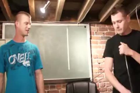 Jerking cum Out On Each Other - Factory movie scene