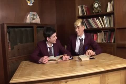 2 twinks In Hard Scene On The Table