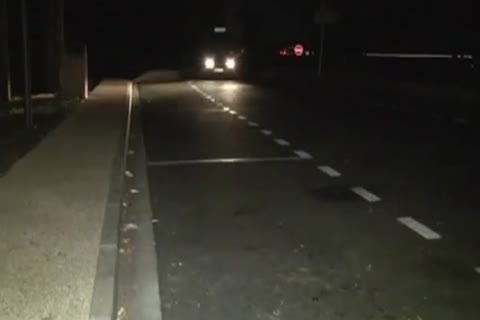 man receives banged And Loaded On A highway Rest Stop.