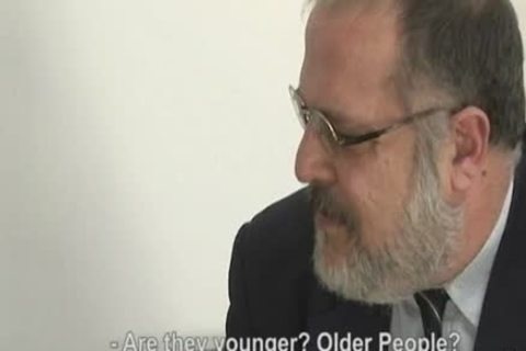 chubby daddy pokes A boy