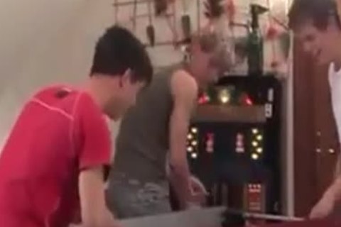 Luke get seduced By Three friends