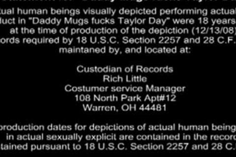 daddy Mugs Rocks The couch And shoots On Face