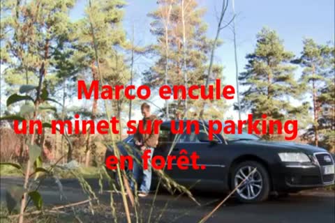 Baise Sur Un Arking En Fôret