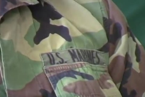 camo-face dude receives A oral-sex