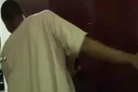 hot black Thug receives covered In jizz