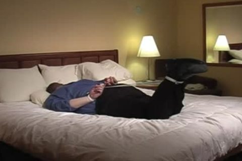 man In Mas receiveting ramrod sucked Off