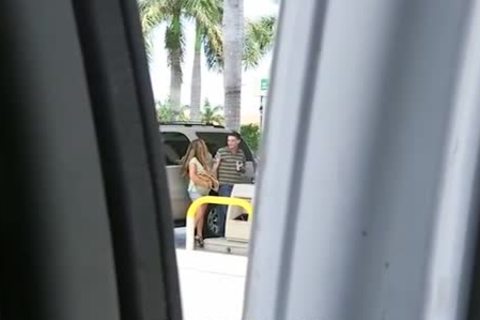 Skinny dilettante Picked Up At A Gas Station