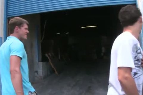 drilling Inside his friends Warehouse