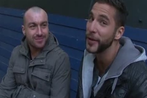 European homosexual couple Pump's That anal On cam