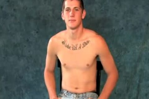 youthful str8 Punk wanking howdys boner