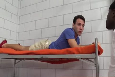 Whowdyte Interracial boy a-hole Rimmed