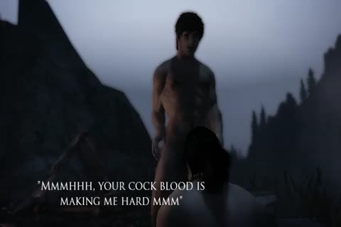A lascivious Vampire rencounters A young cute twink And A Frenzy Of Sex Ensues. lascivious cum Fest? yes.