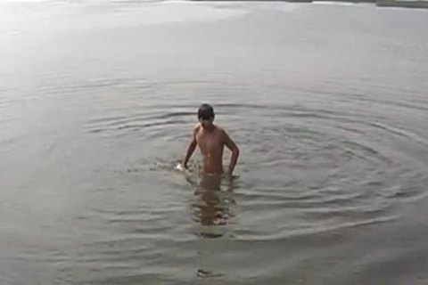 teen boy Mike Is In The Lake But that chap's concupiscent As Usual