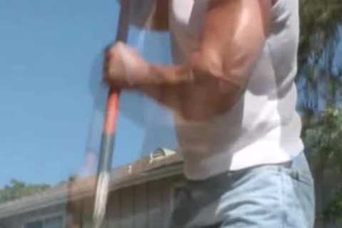 Russian American Contractor. Professional Bodybuilder As Well. Very nice.