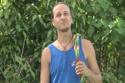 long Haired dude love juice Like crazy!