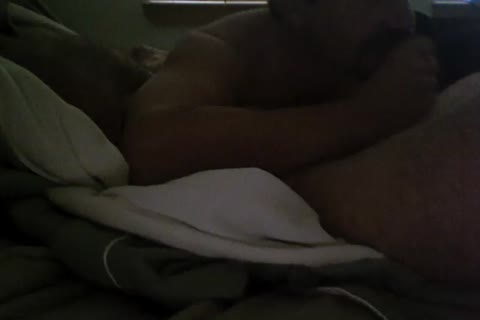couple fucks And Sucks On Un Edited Laptop Camera On The bed.