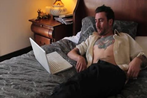 Tattoo'd And tasty Dave Is excited When he receives Off Work HD