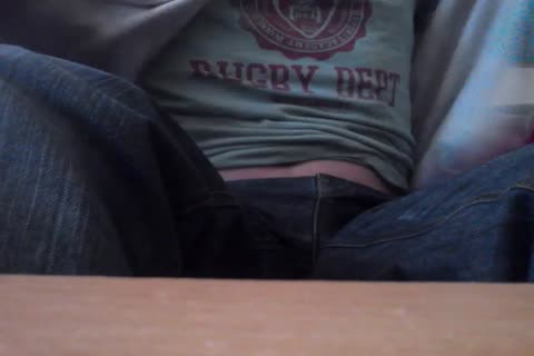 Just wanking On My Sofa And shooting My Load And Plaing With My cock.