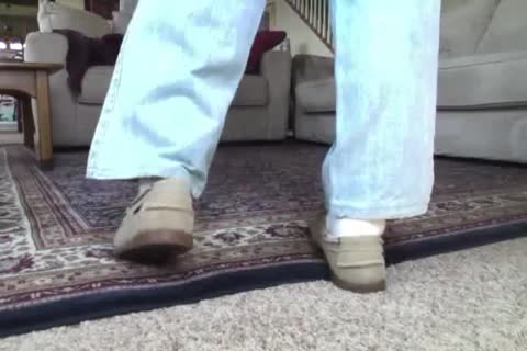 here I am Wearing My young Beige Suede Sebago Docker Boat Swhores.  They actually Feel Great On My Feet And Make My cock Tingle Just Wearing them.  I 