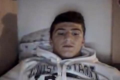 Albanian chap With Monster shlong cums On cam