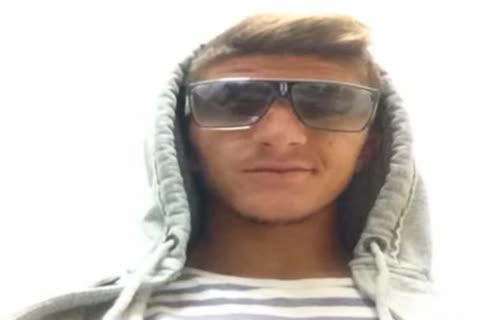Albanian chap With Monster shlong cums On cam