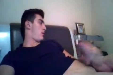 almost all nice-looking boy Monster ramrod spooges On cam