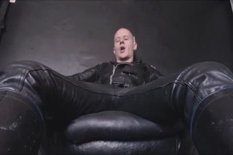 Leathered Up, Booted, Smoking And Spitting