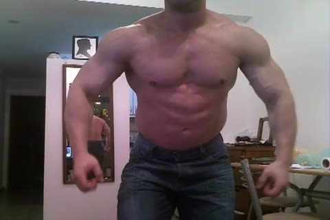 Muscle ramrod Sex Show
