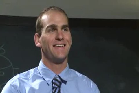 Straight Proffessor gets Edged And sex toy boneed In The Classhole\nroom