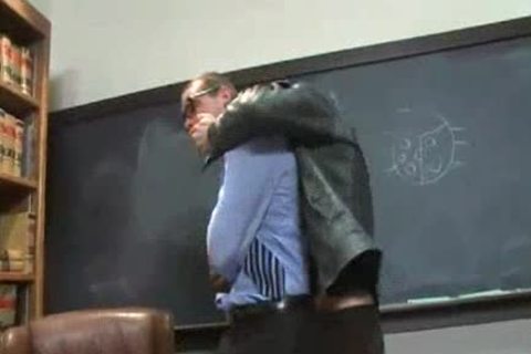 Straight Proffessor gets Edged And sex toy boneed In The Classhole\nroom