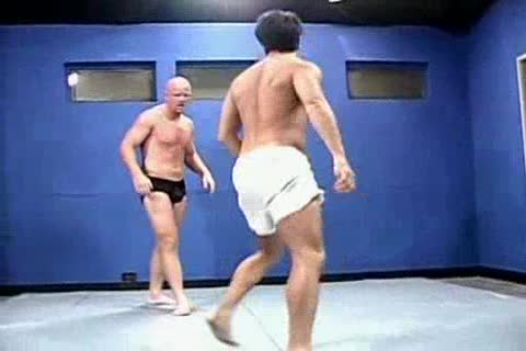 nude Wrestling- Bear Vs twink