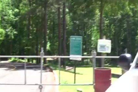 Masturbating outdoors