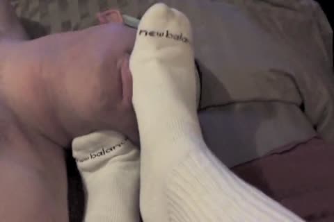 thowdys manavy Sock Worshowdyp And long deep raw drilling. both Wearing Whowdyte Crew Socks. Ended With A Ton Of cum And Me Playing With howdys Balls 