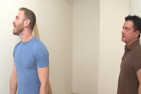 Tattooed Married boy hammering A gay's Prick