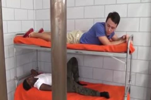 INTERRACIAL JAIL butt plowing