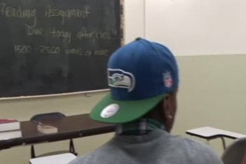 wicked darksome teens banging In Classroom