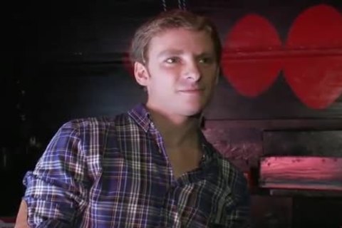 homo receives ass Stretched And Licked In Bar