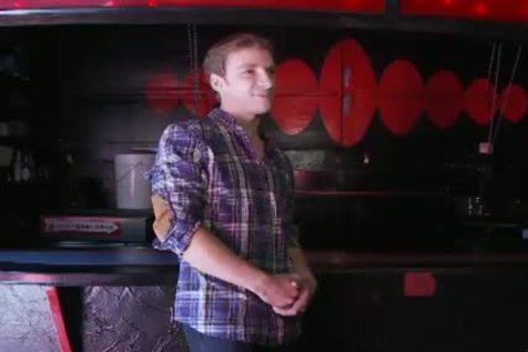 homo receives ass Stretched And Licked In Bar