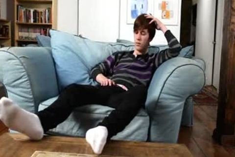 sexy nasty legal age teenager lad Solo Foot Fetish jerk off