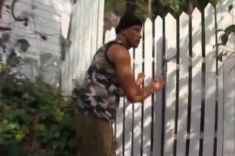 Skinny blond White lad Takes large darksome rod