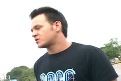 Two stylish homo Buddies Are hammering At Pool Side