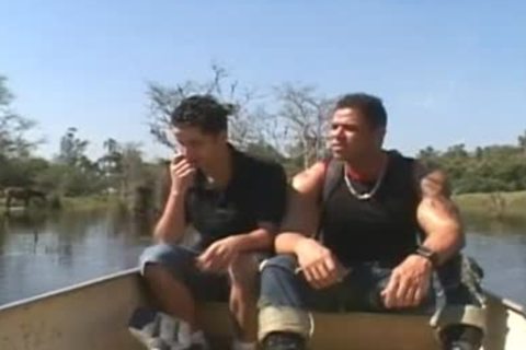 homo boyz Take A Boat And Buttfuck Each Other
