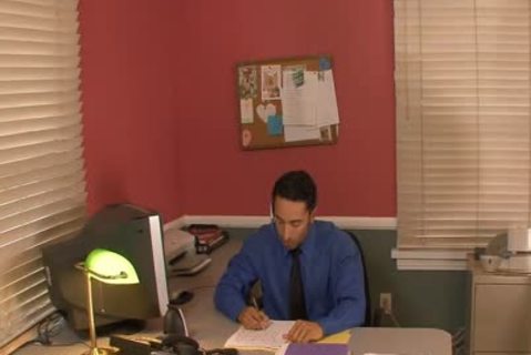 excellent gay hammering anals In The Office