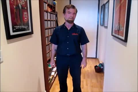 private[s] Stock video #13.  My Plumber Bud Needed To Come Back And Relieve Some Tension On My Massage Table And - As It Turned Out - In My Holes As W