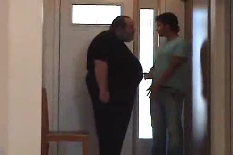 Very dirty guy Spanked