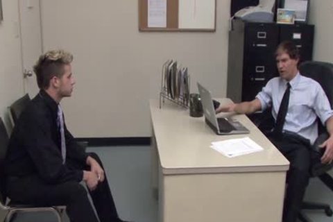 nasty homosexuals slam In The Office