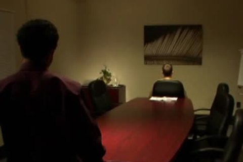 skinny homo gets butthole screwed Hard At Work