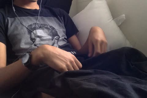 Woke Up With A Raging Hard On And Had To Take Care Of It. I Was oozing Precum not quite Right Away.